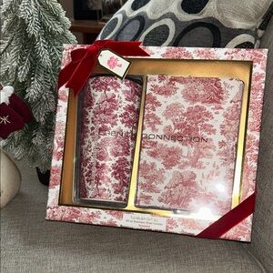 French Connection Red and White Tumbler Set